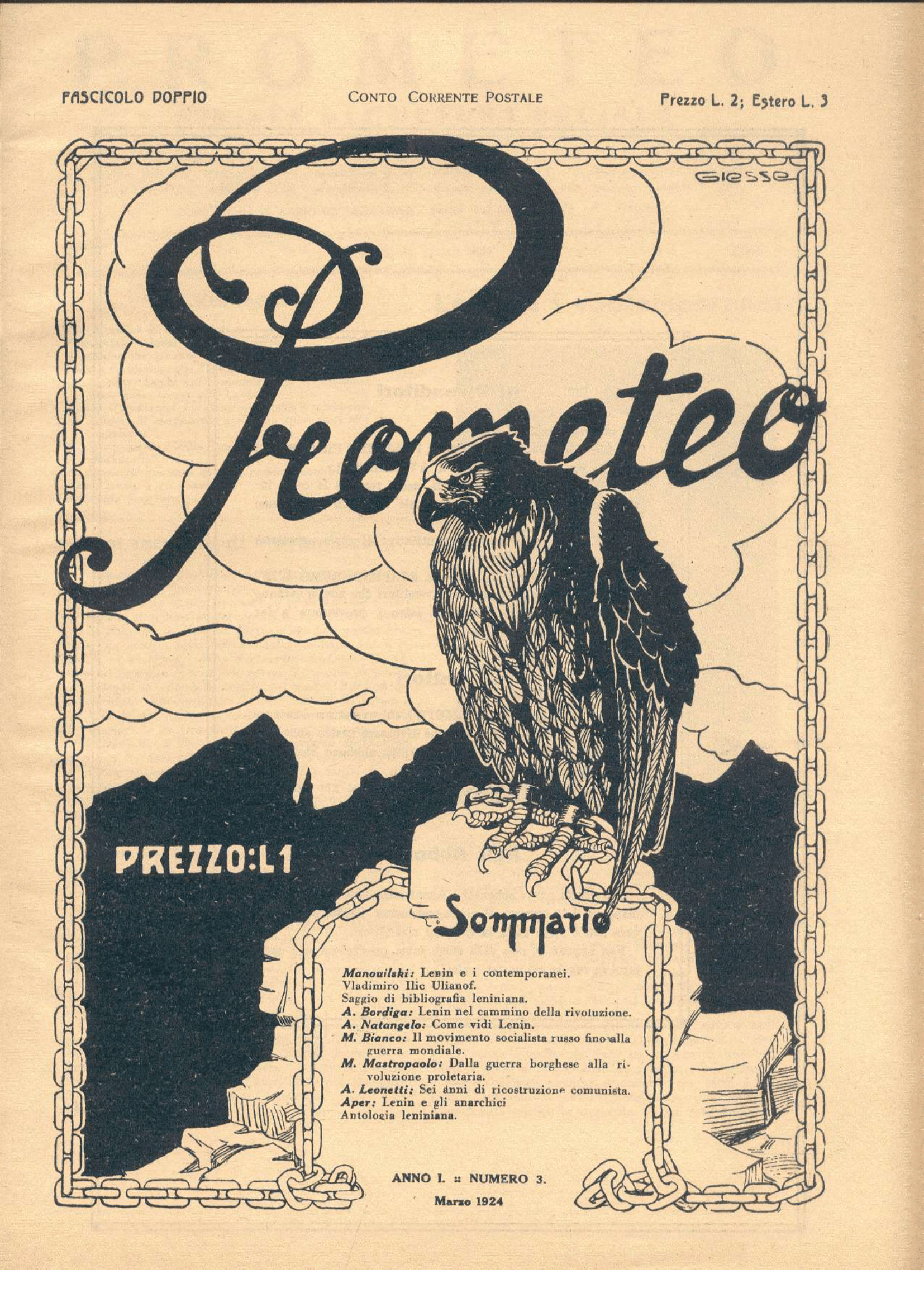 1924-2024 a cento anni dalla morte di V.I. Lenin